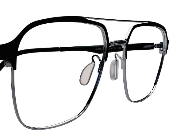Light weight Metal two tone boys frame.