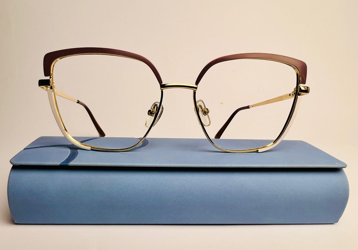 Elegant Tri-Tone Metal Frames