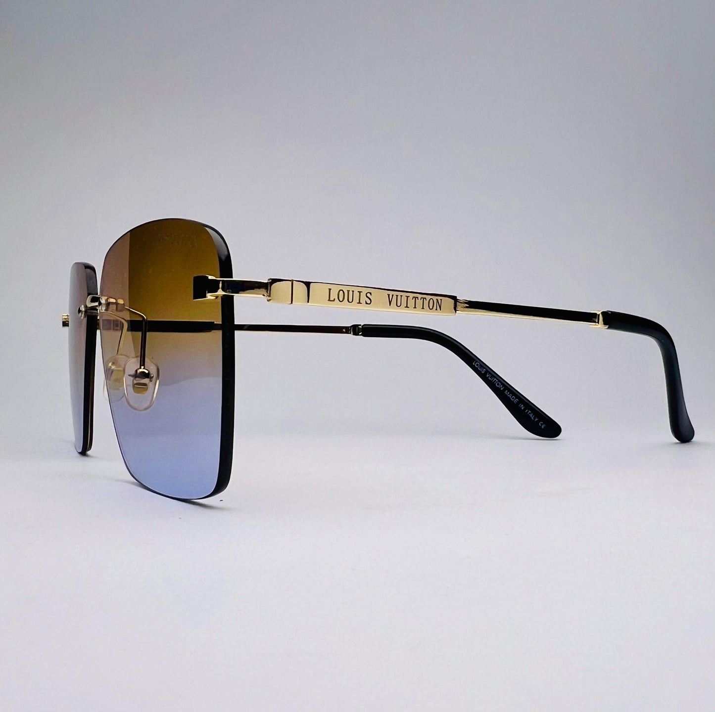 Louis Vuitton Rimless Square Sunglasses