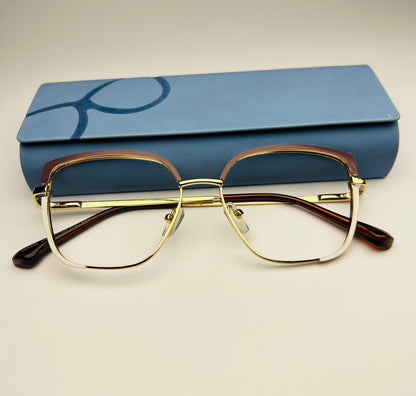 Elegant Tri-Tone Metal Frames