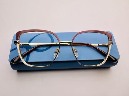 Elegant Tri-Tone Metal Frames
